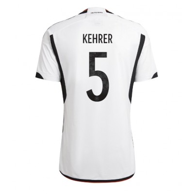 Tyskland Thilo Kehrer #5 Hemmatröja VM 2022 Kortärmad